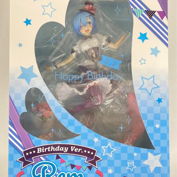 Re:Zero Kadokawa KDcolle Rem Happy Birthday Ver Figure - Picture 2 of 3